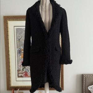 Elegant Black Women's Coat